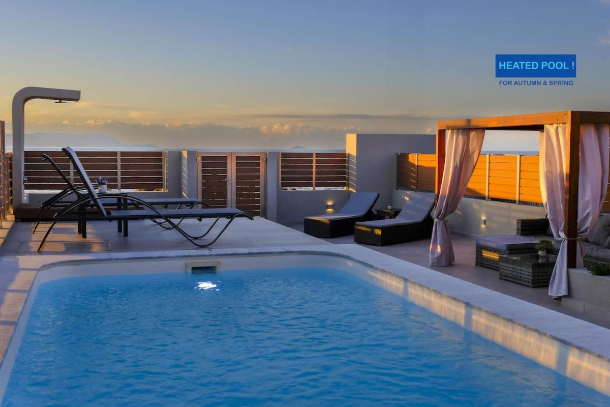 Blue Velvet Coast Luxury Villas Kokkini Hani Eksteriør bilde