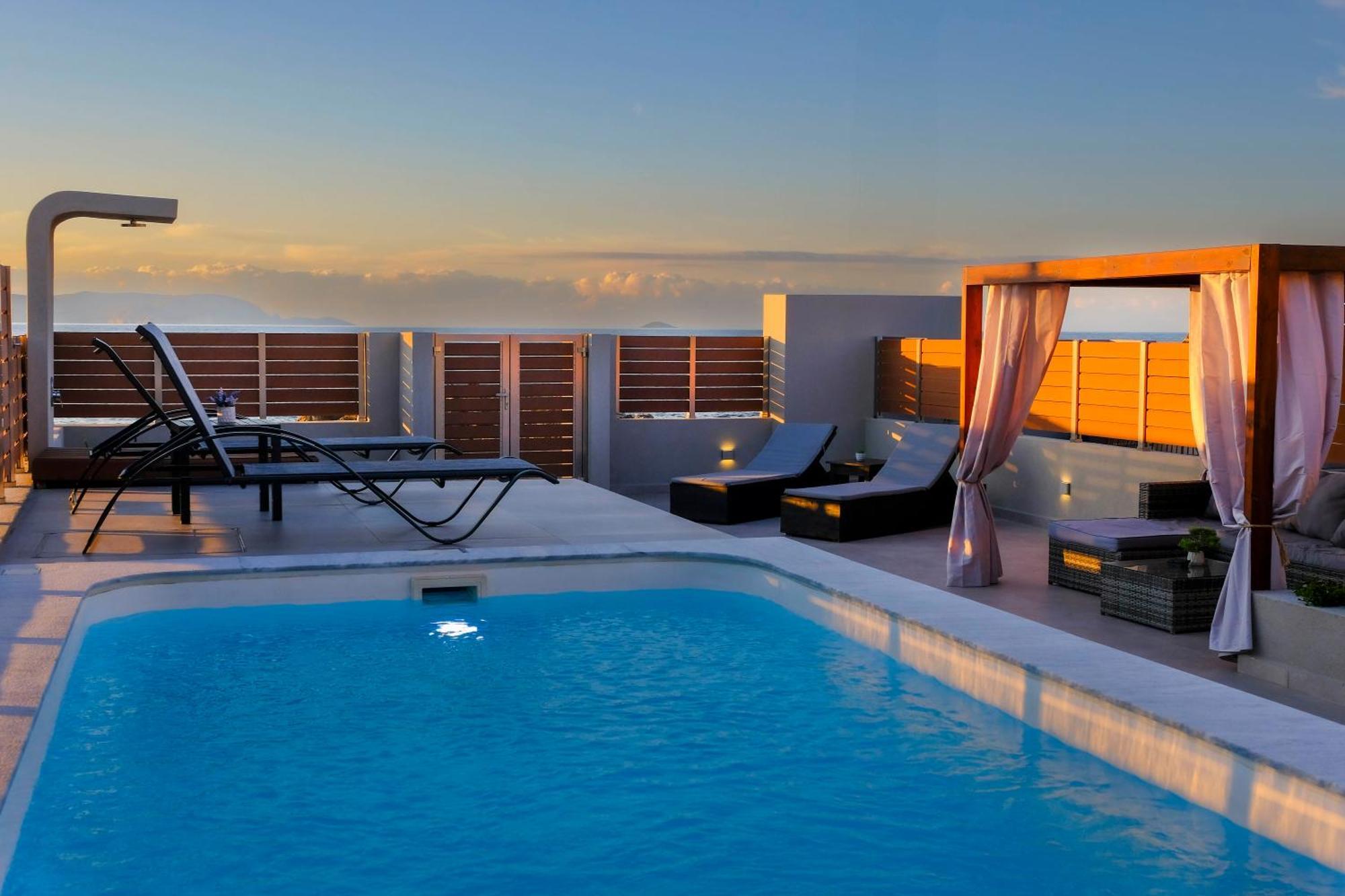 Blue Velvet Coast Luxury Villas Kokkini Hani Eksteriør bilde