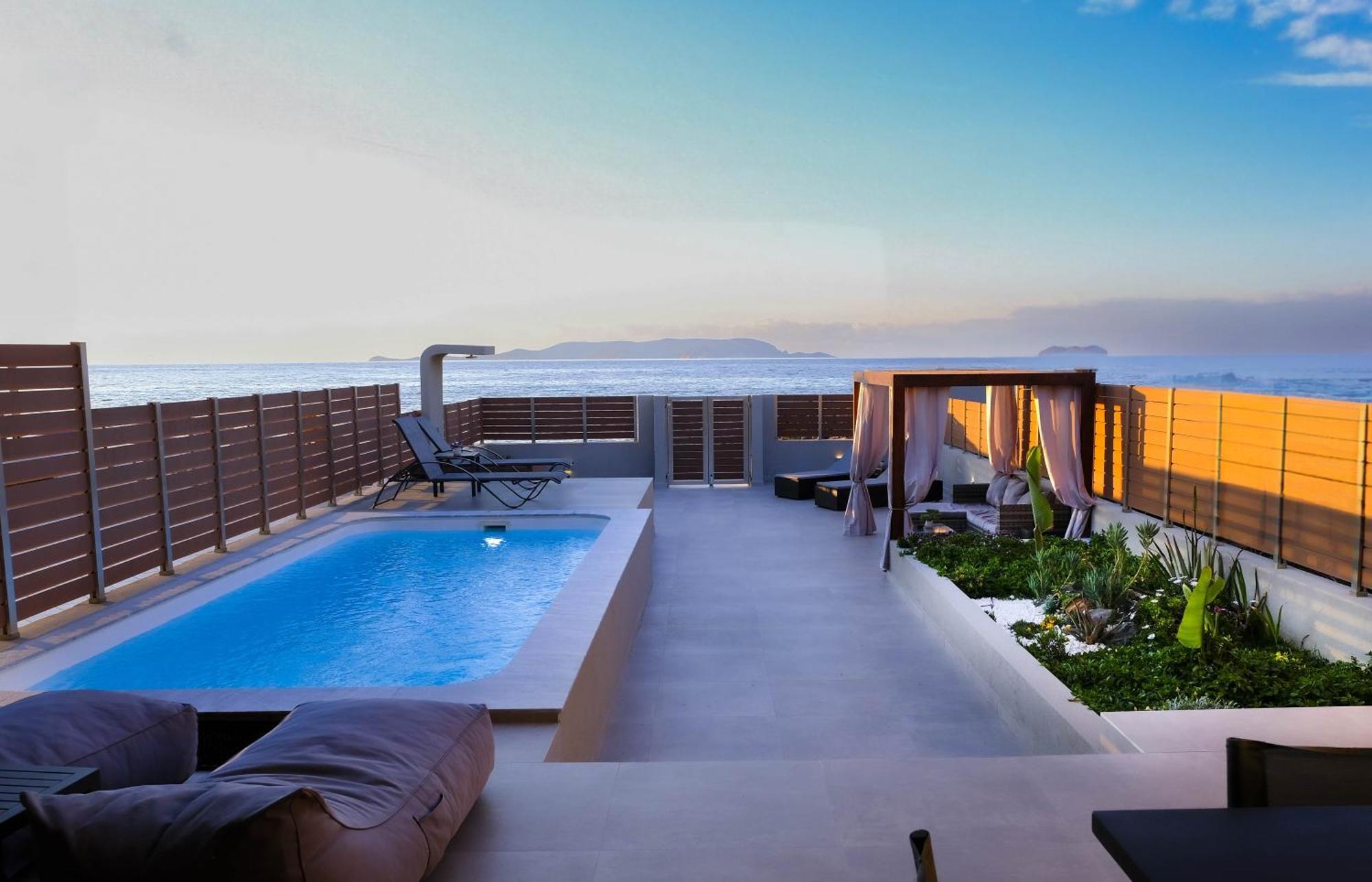 Blue Velvet Coast Luxury Villas Kokkini Hani Eksteriør bilde